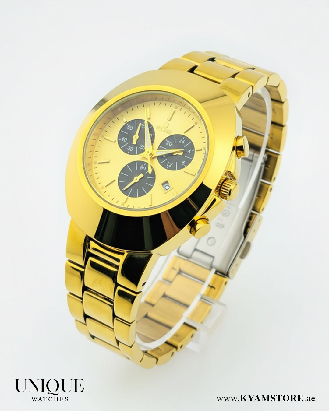 UNIQUE Men's 40mm Stainless Steel Premium Watch