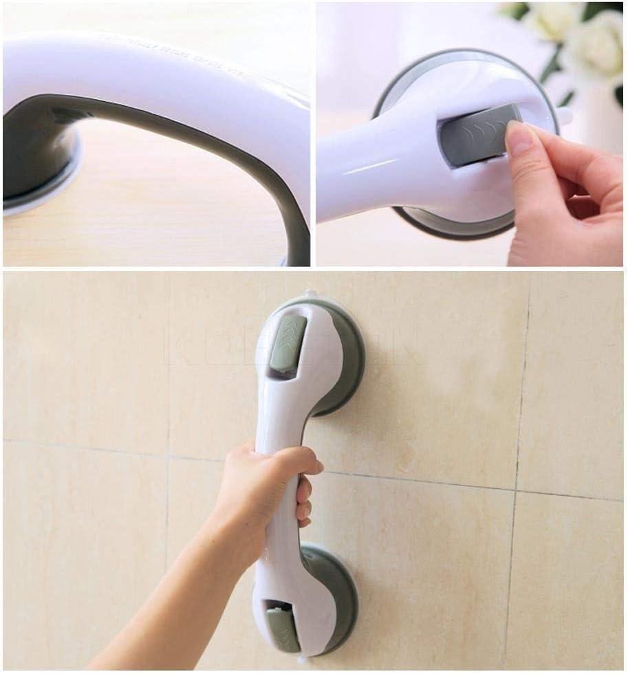 Safety Helping Handle Anti Slip Support Toilet Bathroom Safe Grab Bar Handle Vacuum Sucker Suction Cup Handrail