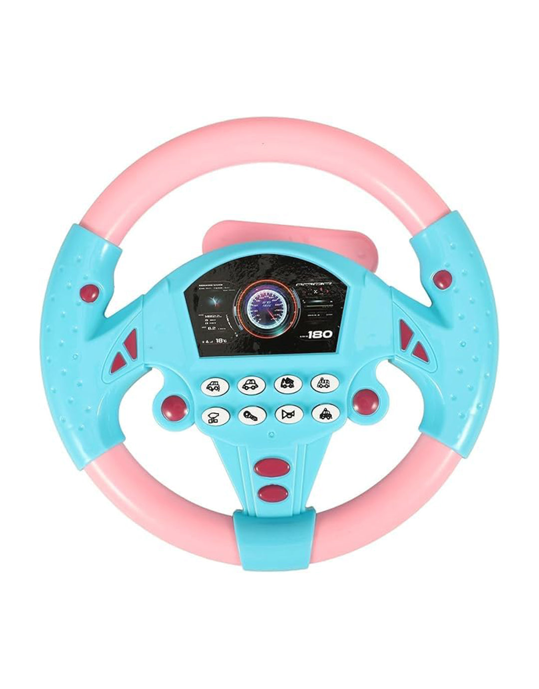 Steering Wheel Toy for Kids Simulation Driving Car Toy with Light & Sound