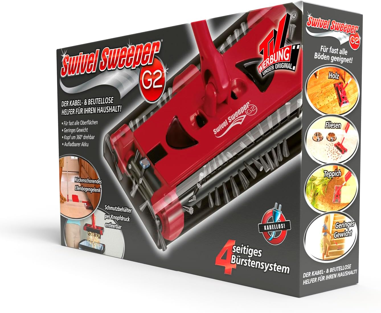 Swivel Sweeper Battery Broom | Limited stocks available