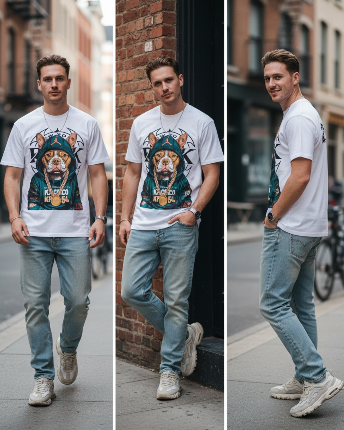 Stylish Custom Printed T-Shirt - Bold Graphic Cotton Tee