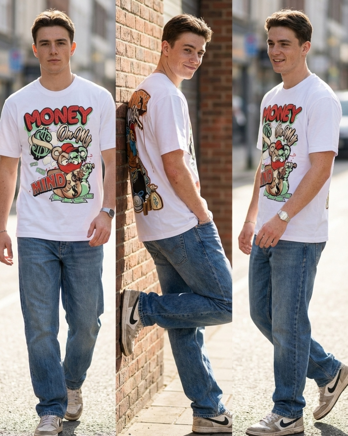 Stylish Custom Printed T-Shirt - Bold Streetwear Graphic Tee