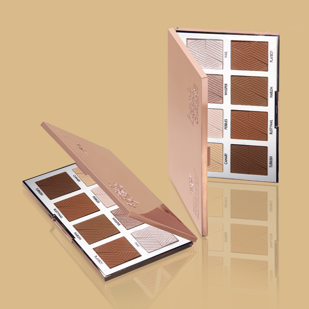 Backstage Essential Highlighter & Contour Powder Palette - BKS003-KYAMSTORE