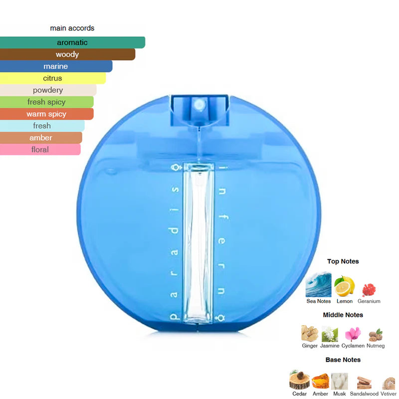 بينيتون باراديسو إنفيرنو بلو للرجال - أو دو تواليت، 100 مل