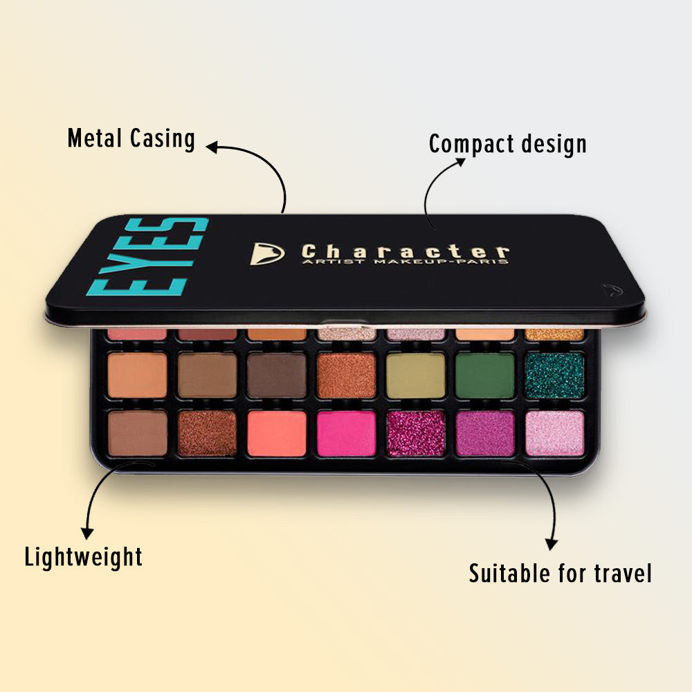 Character Pro Eyeshadow Palette - C-A101-KYAMSTORE