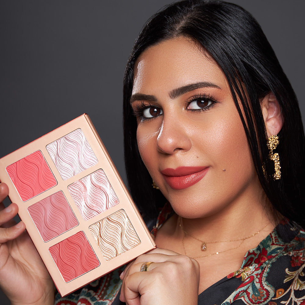 Character Glow & Blush Palette-KYAMSTORE