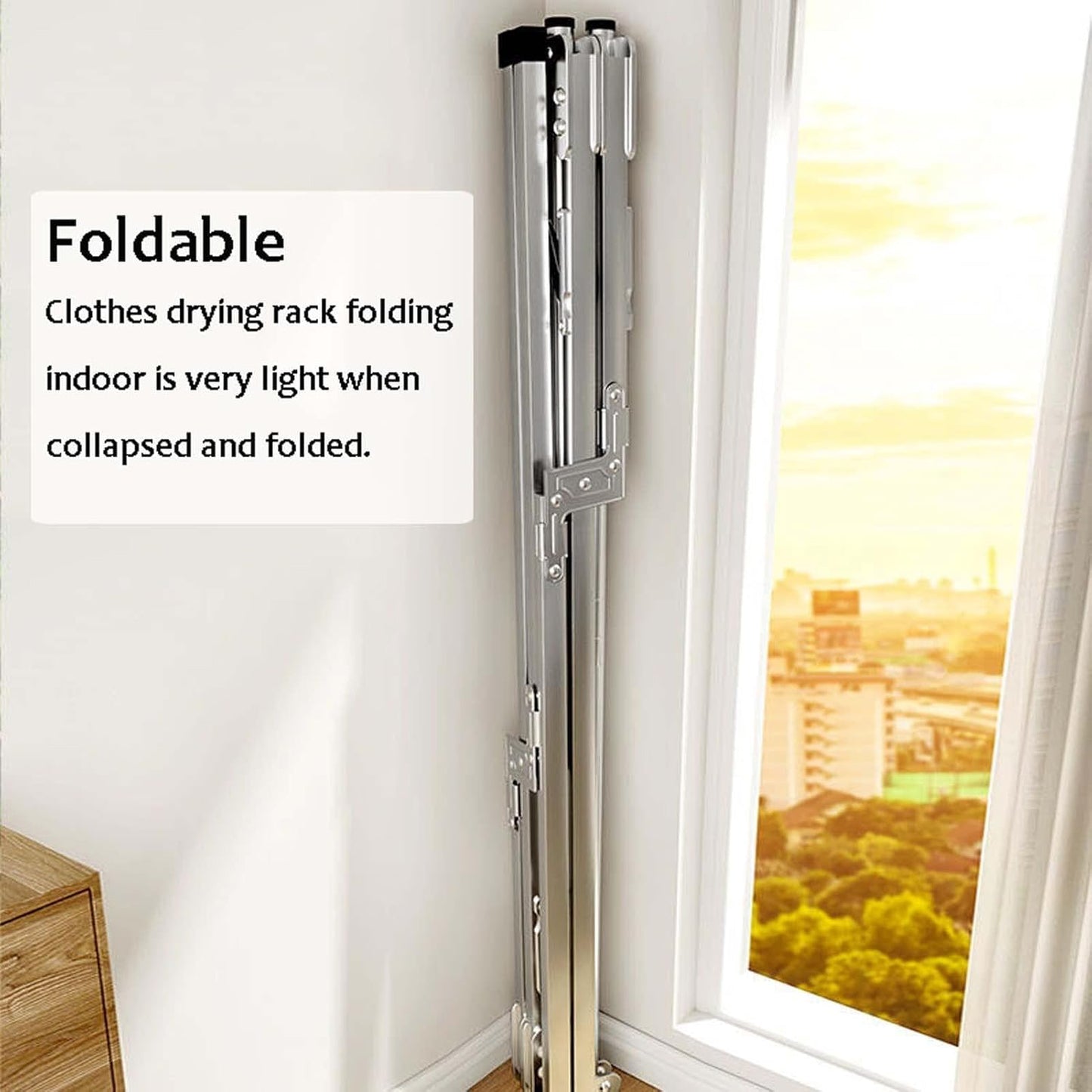 Foldable Stainless Steel Clothes Drying Rack | Delivery: 2 to 3 business days | Limited stocks available | Hurry before Sold Out