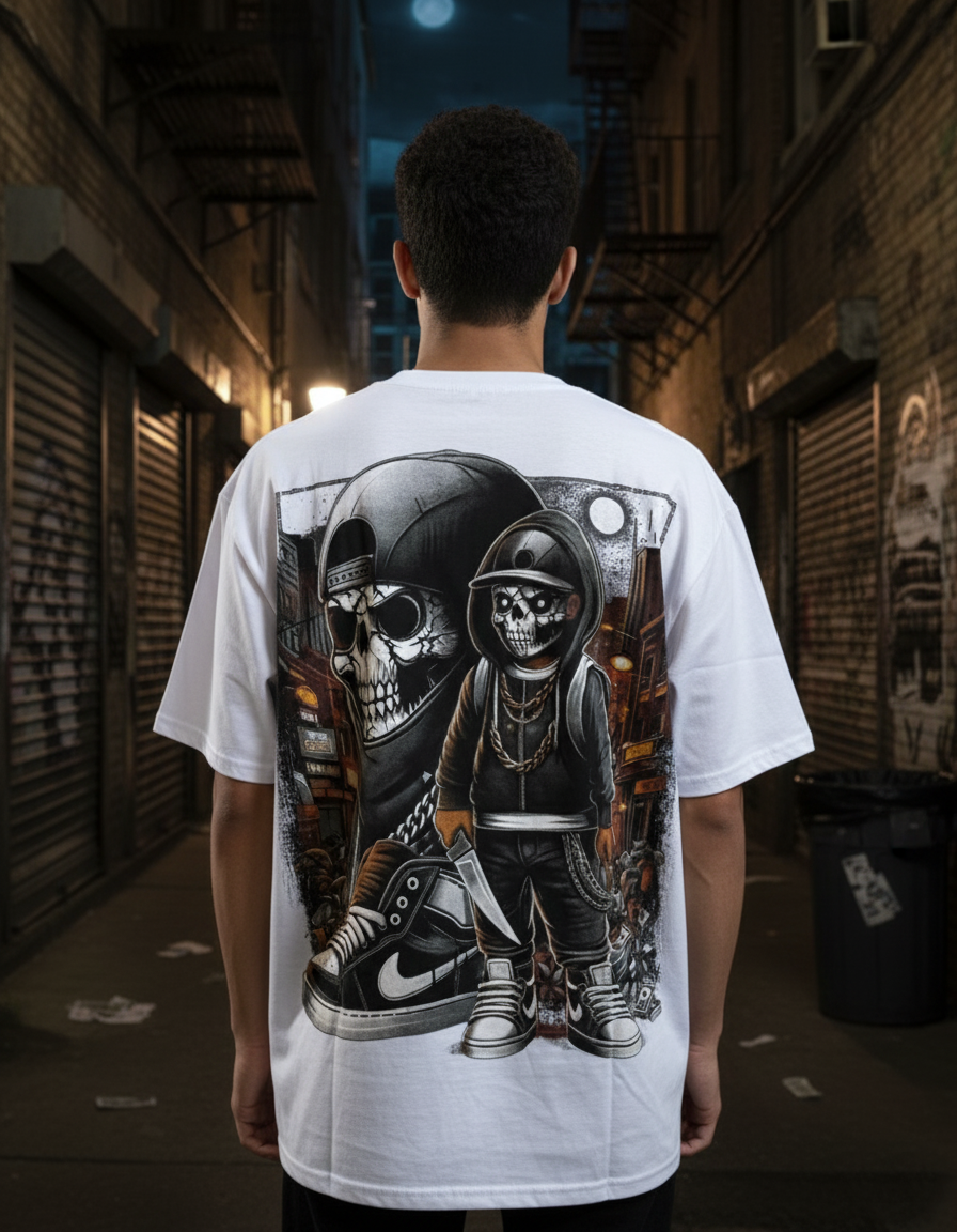 Stylish Custom Printed T-Shirt - (Oversized)