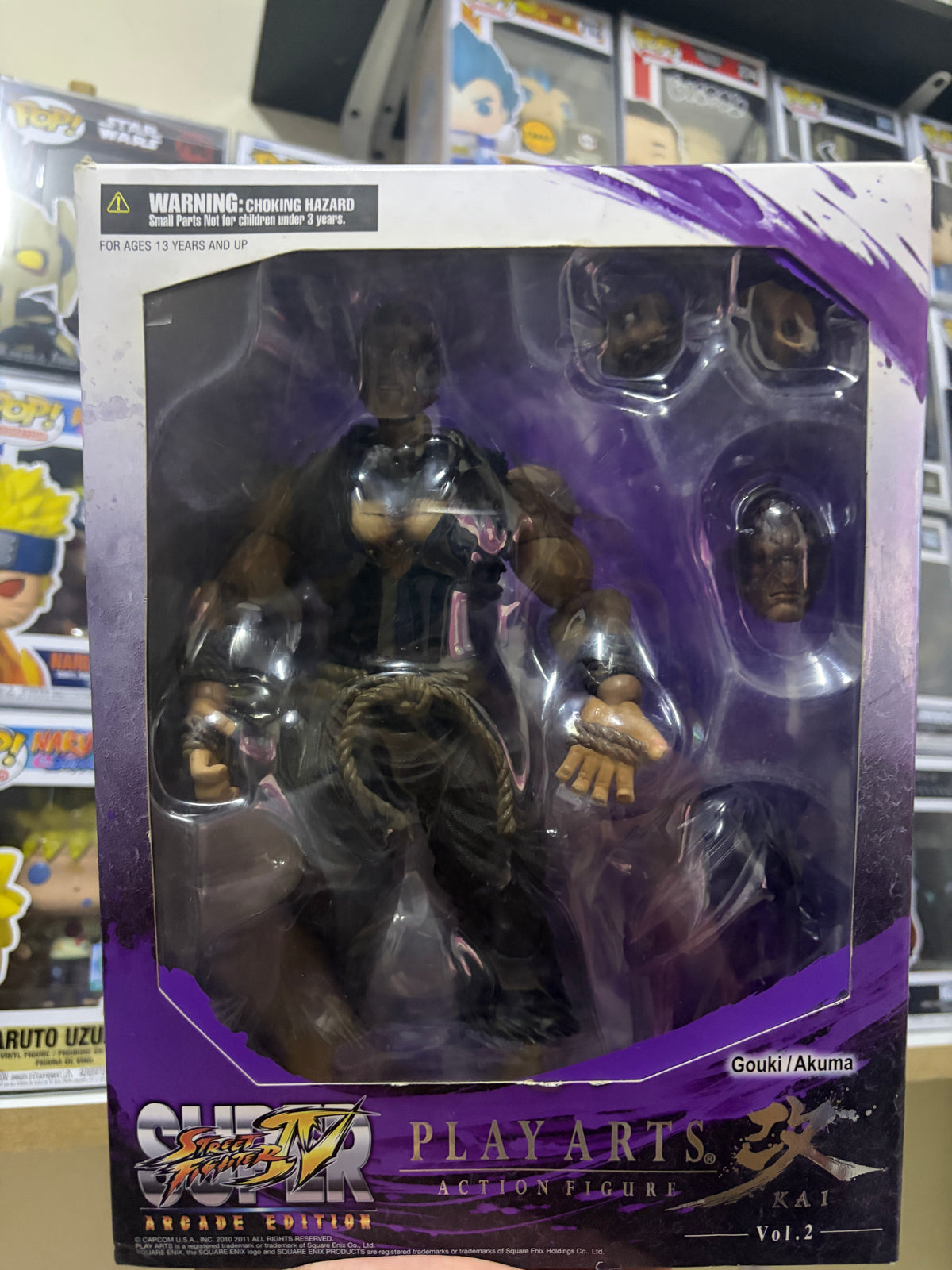 Square Enix Play Arts Kai: Super Street Fighter IV Arcade Edition Vol. 2 - Gouki / Akuma Action Figure