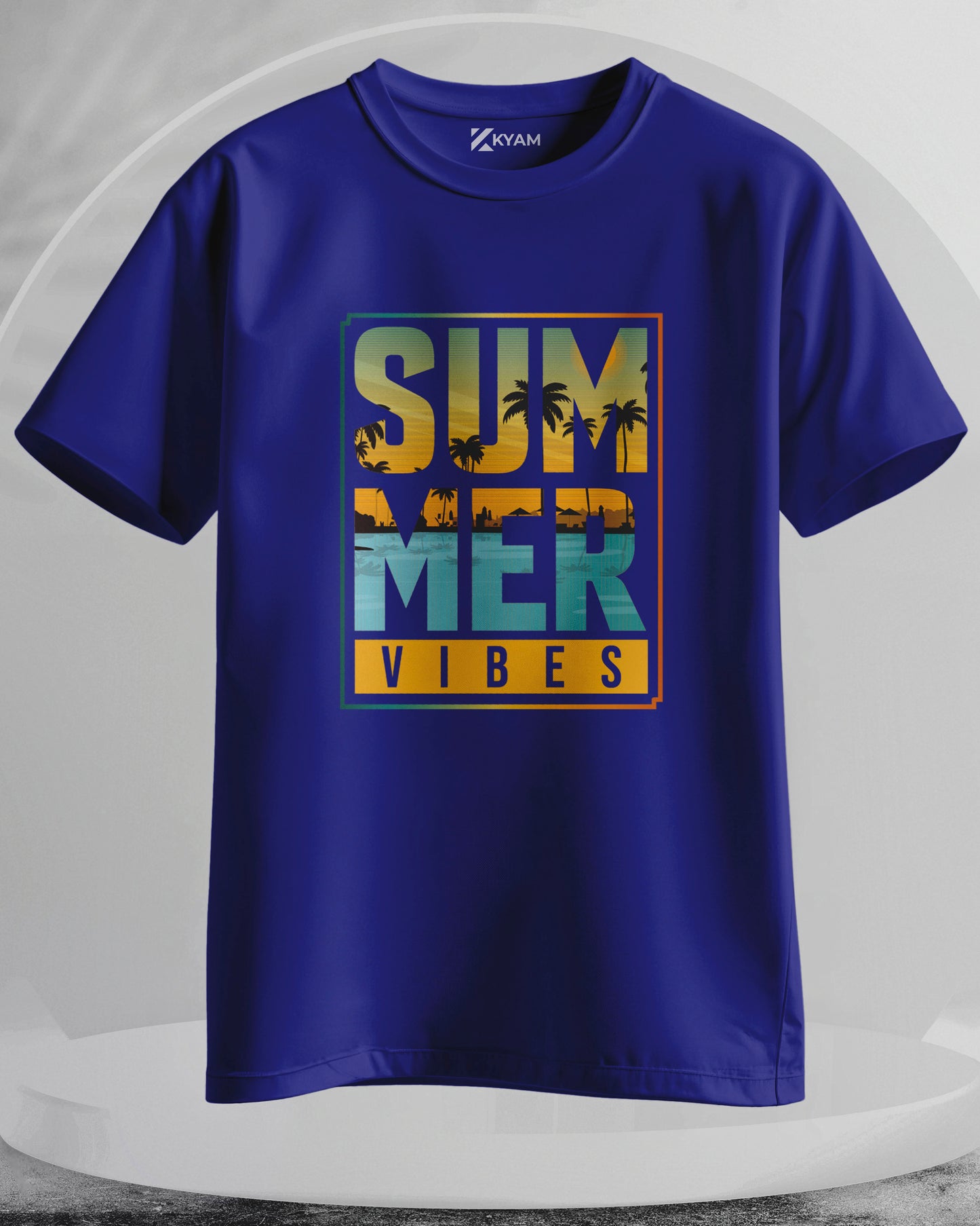 Summer Vibes - Men Stylish Printed T-Shirts – (Regular)