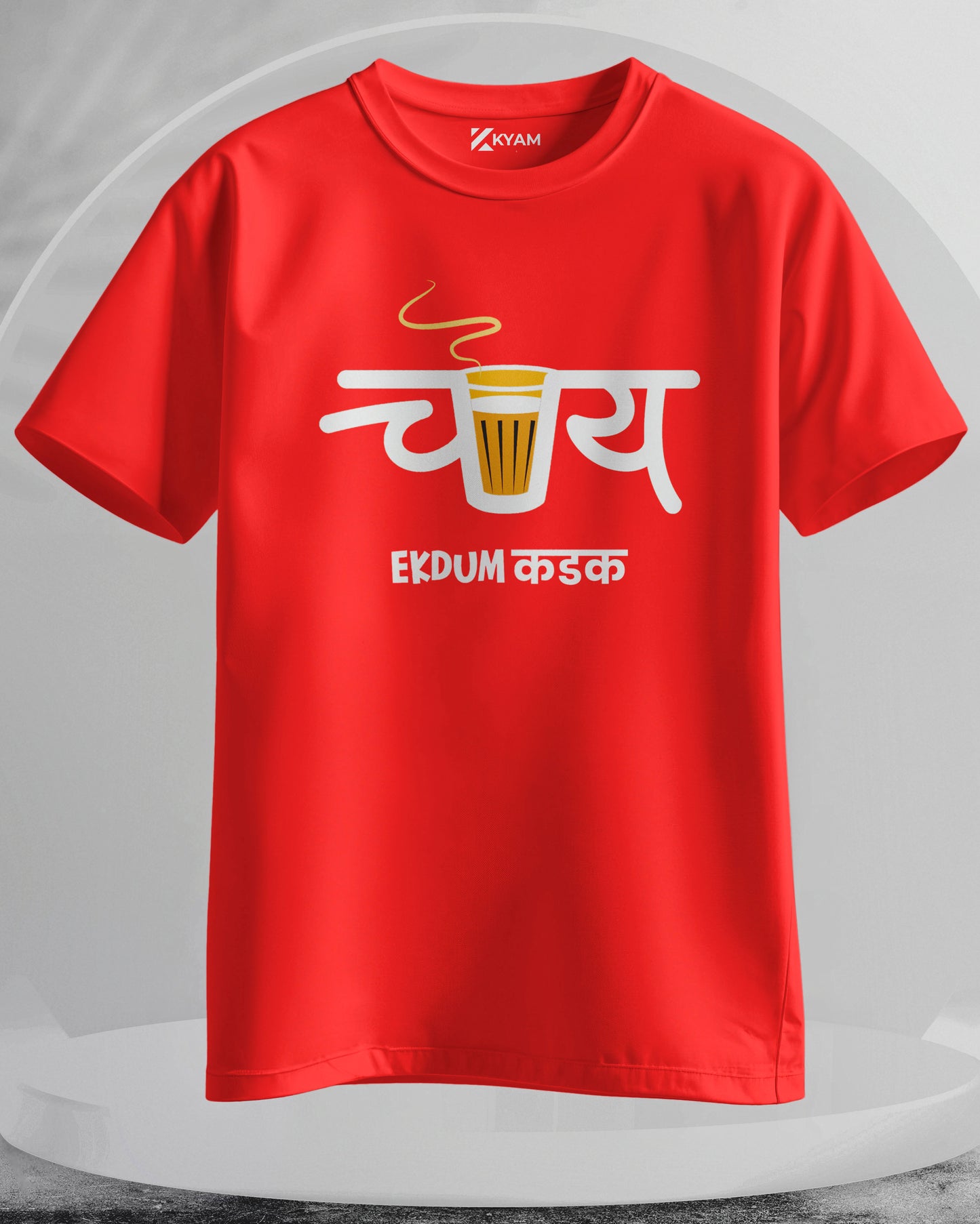 Ekdum Chai - Men Stylish Printed T-Shirts – (Regular)