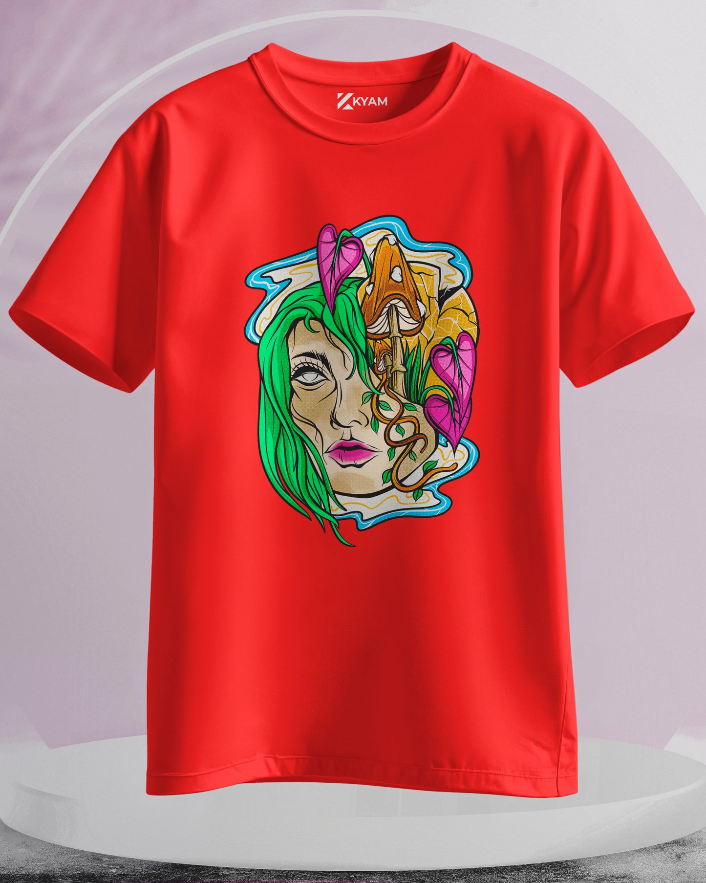 طباعة تيشيرتات مخصصة وشخصية - صمم تيشيرتك بنفسك! (مقاس عادي)