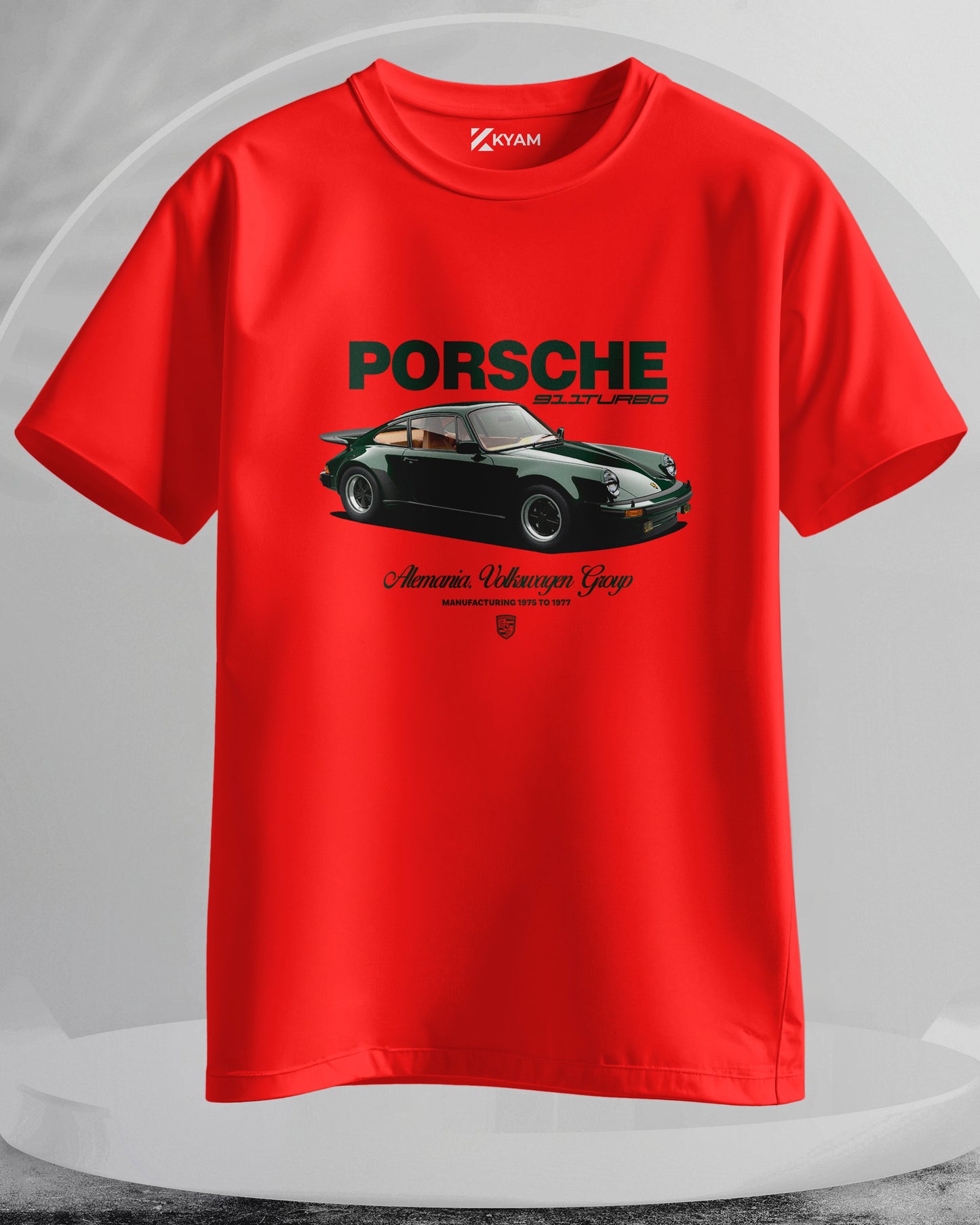 Porsche 911 Turbo - Men Stylish Printed T-Shirts – (Regular)