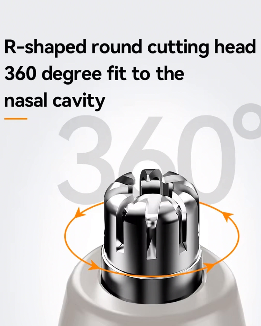 3 In 1 Nose Hair Trimmer | Portable Rechargeable Electric Nose Trimmer Nose Hair Shaver-KYAMSTORE