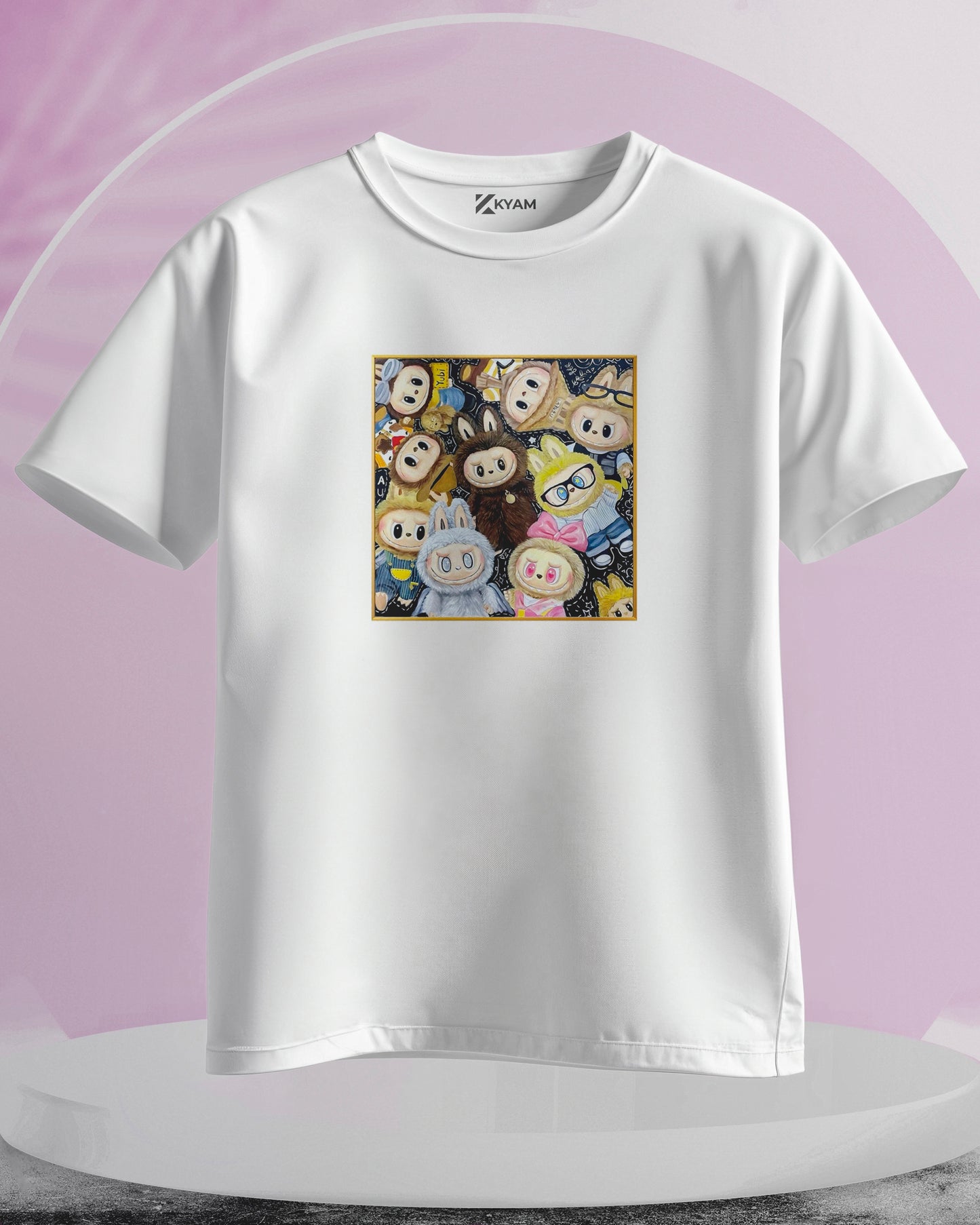 Labubu - Women Stylish Printed T-Shirts - (Oversized)