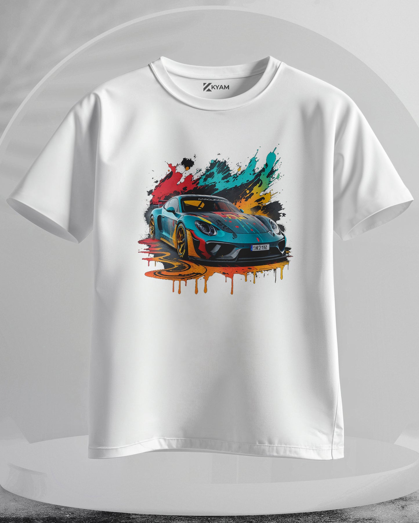 Porsche 911 - Men Stylish Printed T-Shirts - (Oversized)
