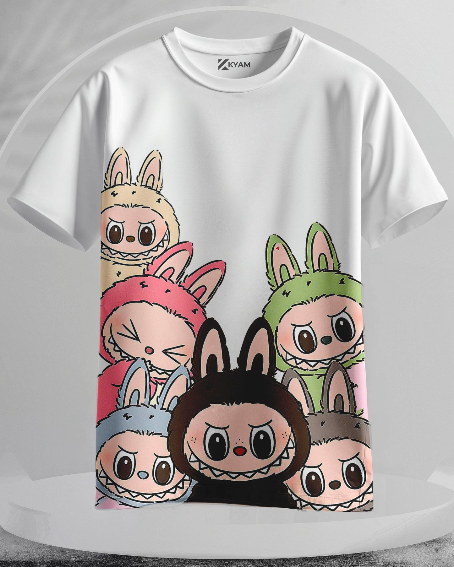 Labubu - Men Stylish Printed T-Shirts – (Regular)