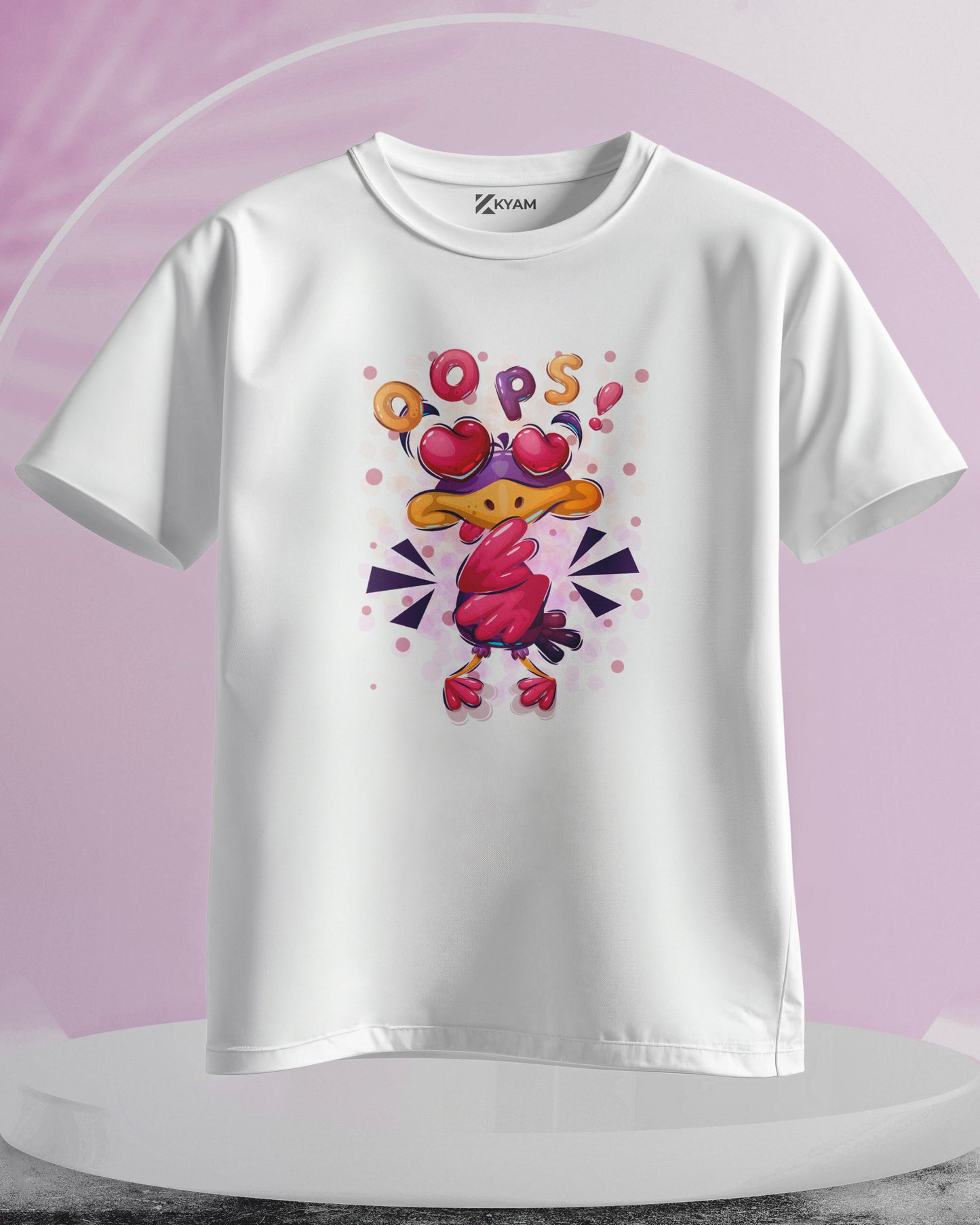 OOPS! - Women Stylish Printed T-Shirts - (Oversized)