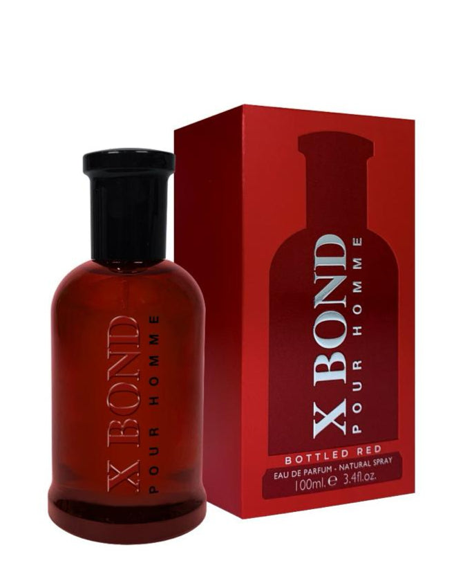 X Bond Bottled Red for Men EDP 100ml
