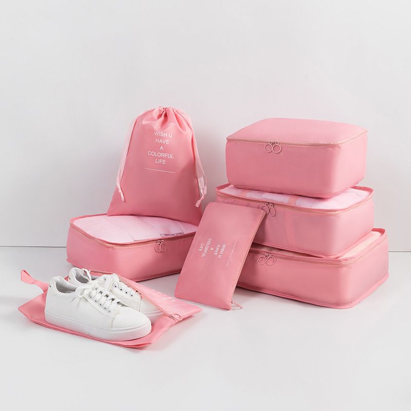 حقائب تعبئة وتغليف للحقائب، 7 قطع من حقائب تنظيم الأمتعة