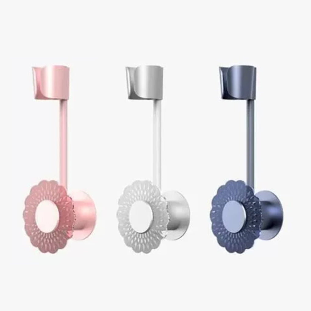 حامل مجفف شعر دوار قابل للتعديل، بدون استخدام اليدين، مصنوع من مادة ABS، يُثبّت على الحائط | الكمية محدودة