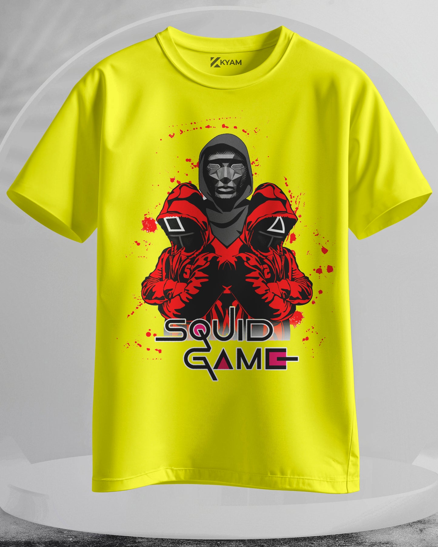 SQUID GAME - Men Stylish Printed T-Shirts – (Regular)