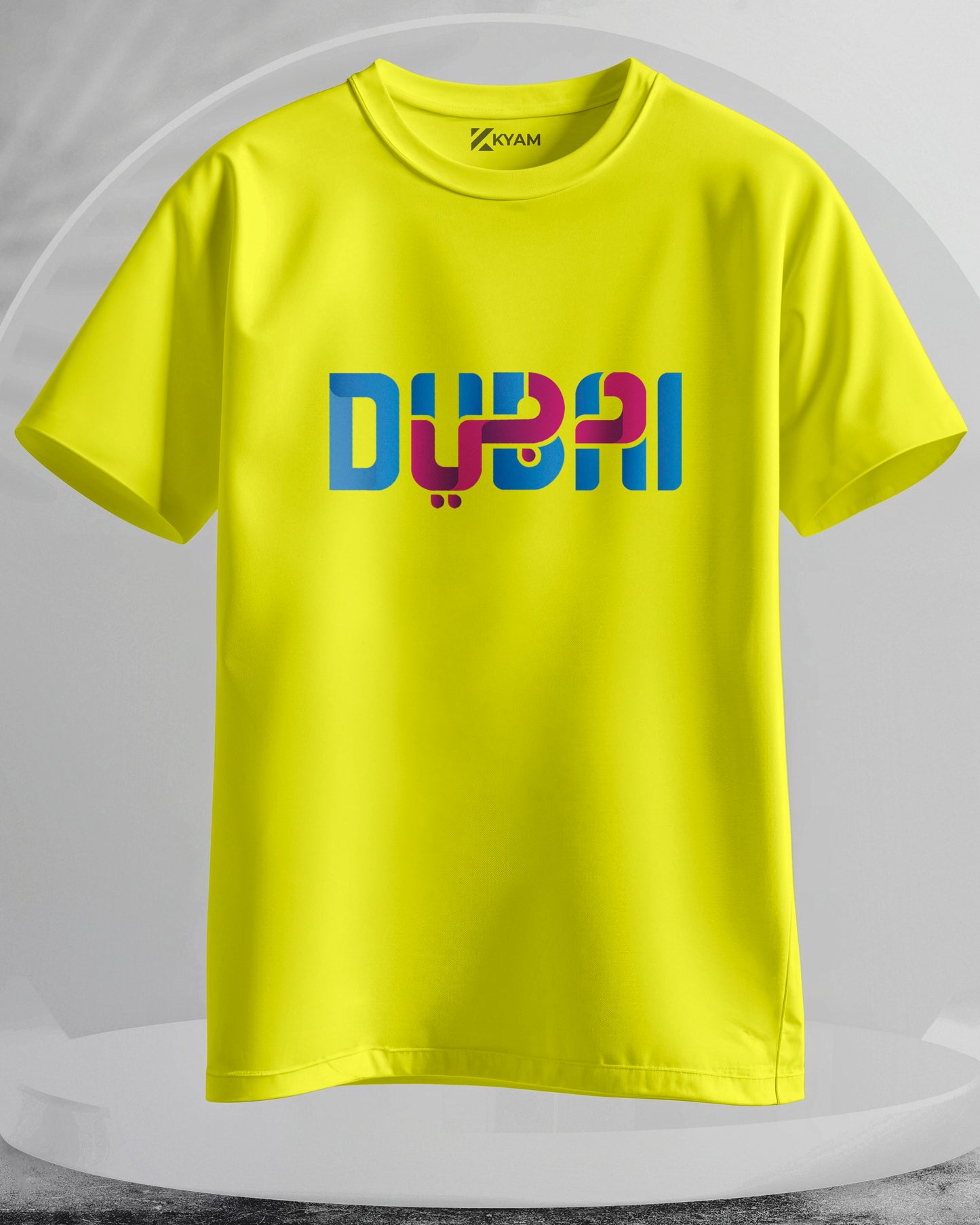 DUBAI - Men Stylish Printed T-Shirts – (Regular)