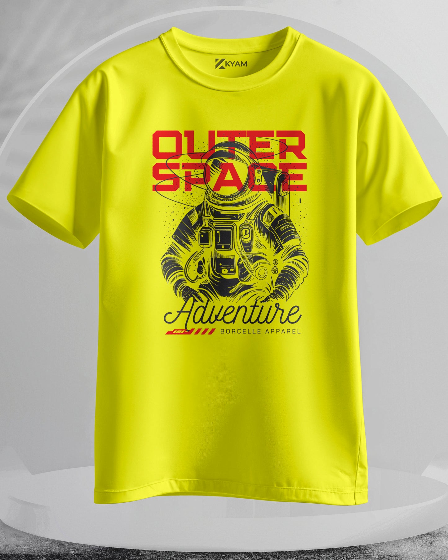 Outer Space - Men Stylish Printed T-Shirts – (Regular)