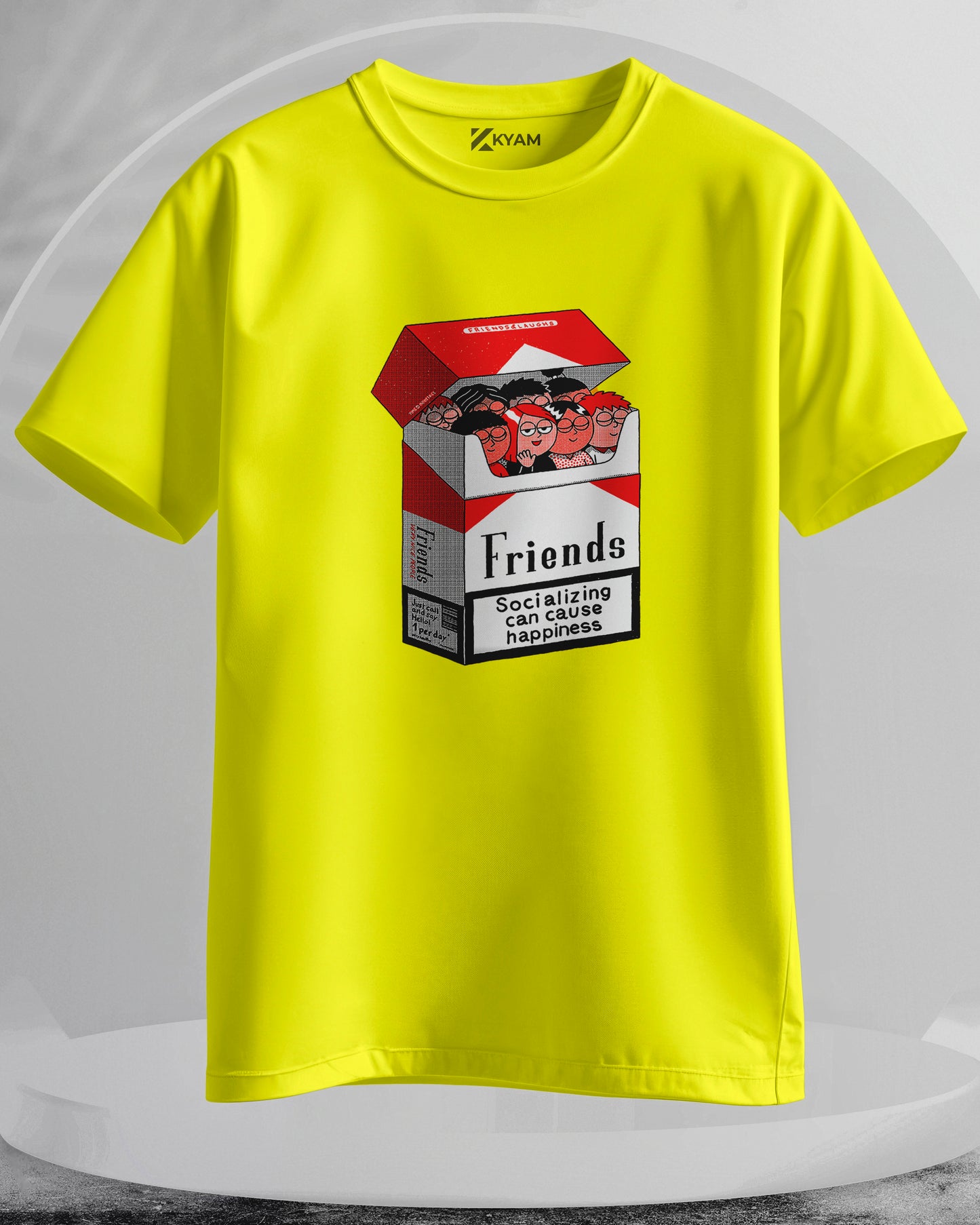 Friends - Men Stylish Printed T-Shirts – (Regular)