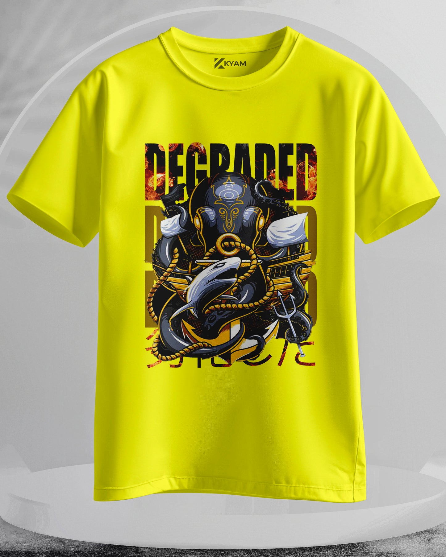Degraded - Men Stylish Printed T-Shirts β (Regular)