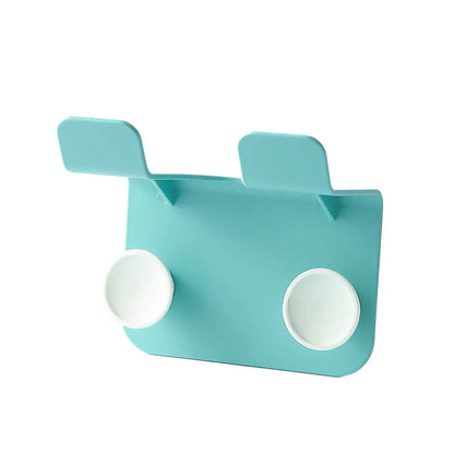 حامل مجفف الشعر، مثبت على الحائط، منظم لمستلزمات الحمام | الكمية محدودة