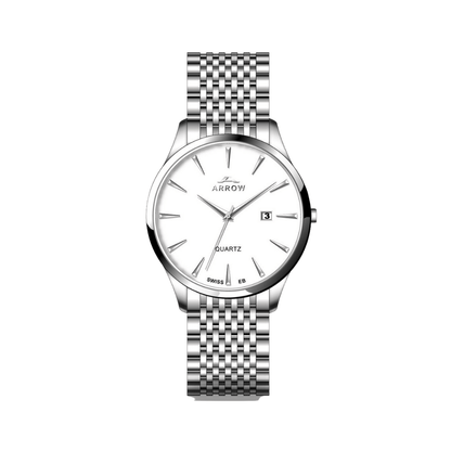 Arrow Men’s Analog Display | Stainless Steel Strap | With Color Variations (5901)-KYAMSTORE