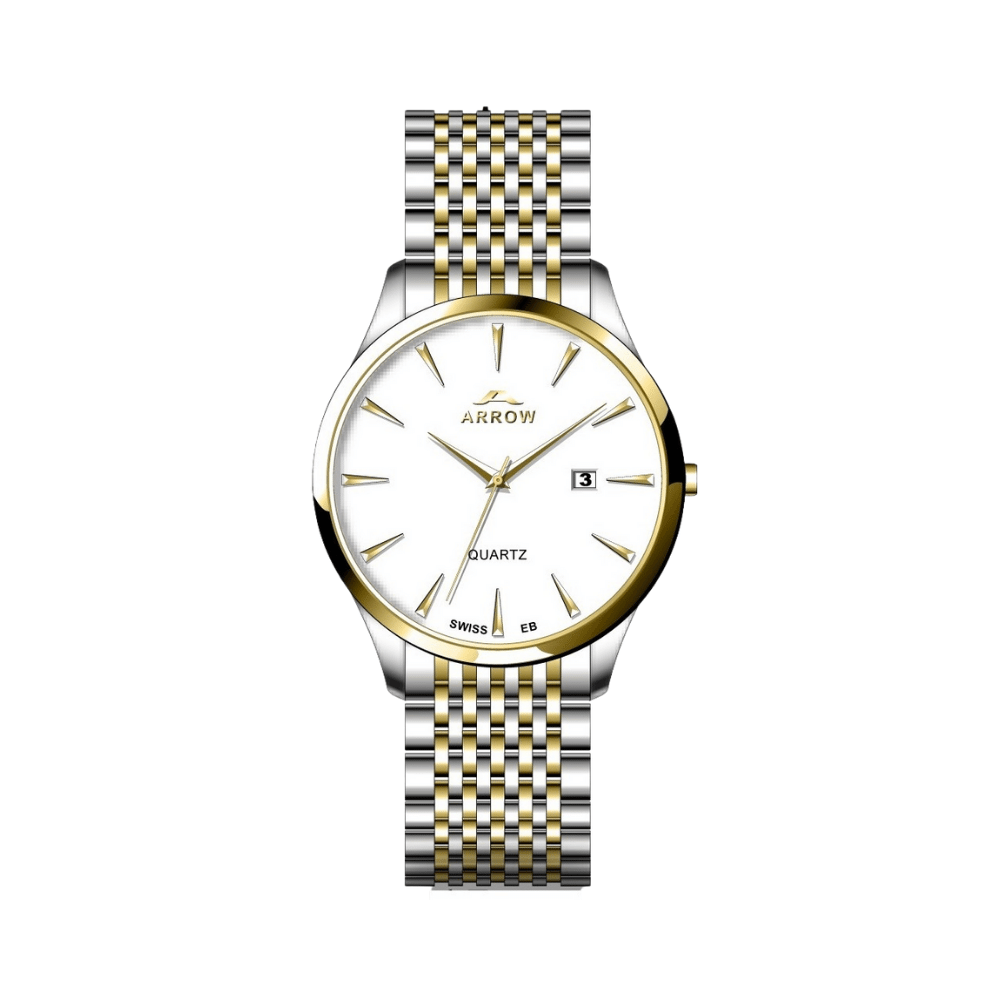Arrow Men’s Analog Display | Stainless Steel Strap | With Color Variations (5901)-KYAMSTORE