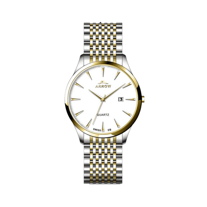 Arrow Men’s Analog Display | Stainless Steel Strap | With Color Variations (5901)-KYAMSTORE