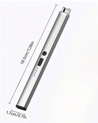 ولاعة شموع إلكترونية مقاومة للرياح ولاعة بدون لهب قابلة لإعادة الشحن عبر USB