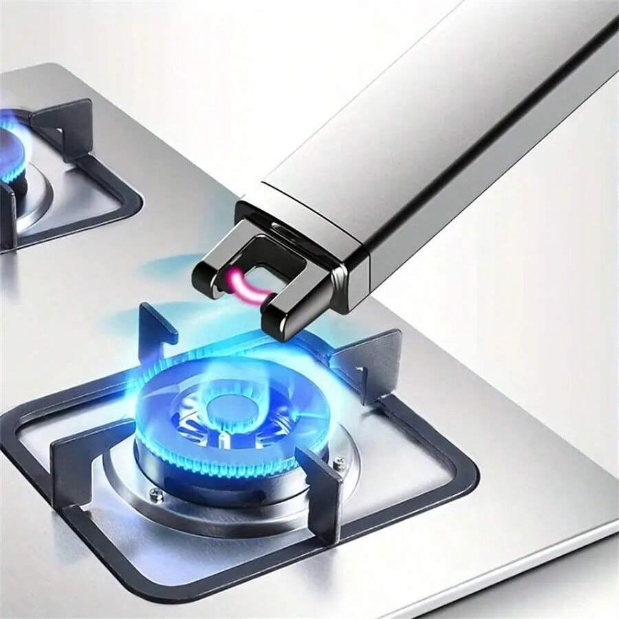 ولاعة شموع إلكترونية مقاومة للرياح ولاعة بدون لهب قابلة لإعادة الشحن عبر USB