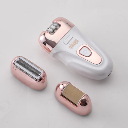 Buy 3-in-1 Epilation White Hair Removal Razor Electric Epilator &amp; Shaver for Arms, Legs