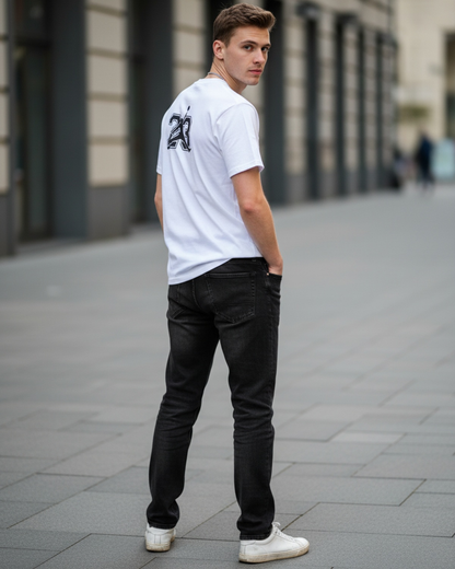 Stylish Custom Printed T-Shirt - Bold Graphic Cotton Tee