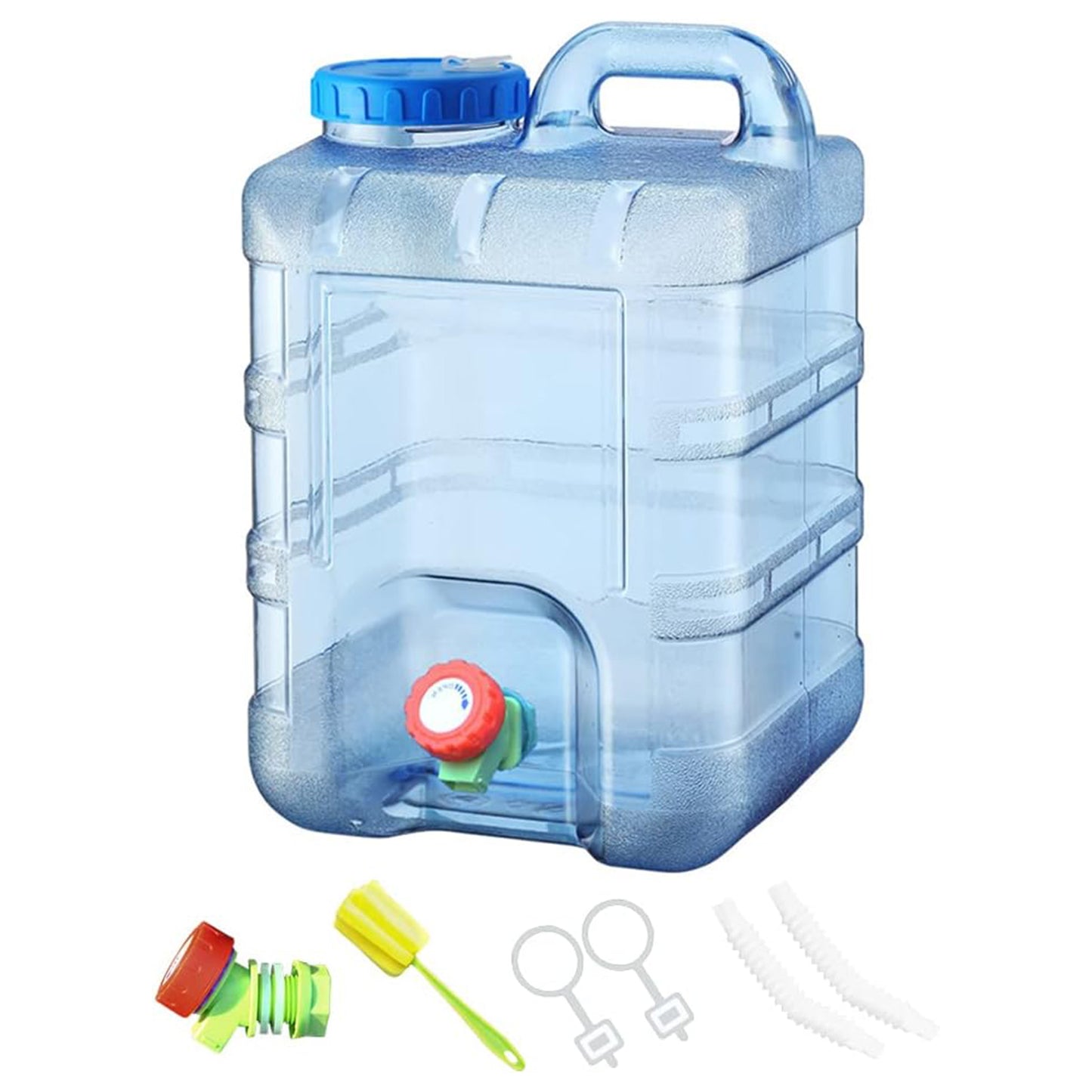 28L Portable Water Container with Rotating Faucet-KYAMSTORE