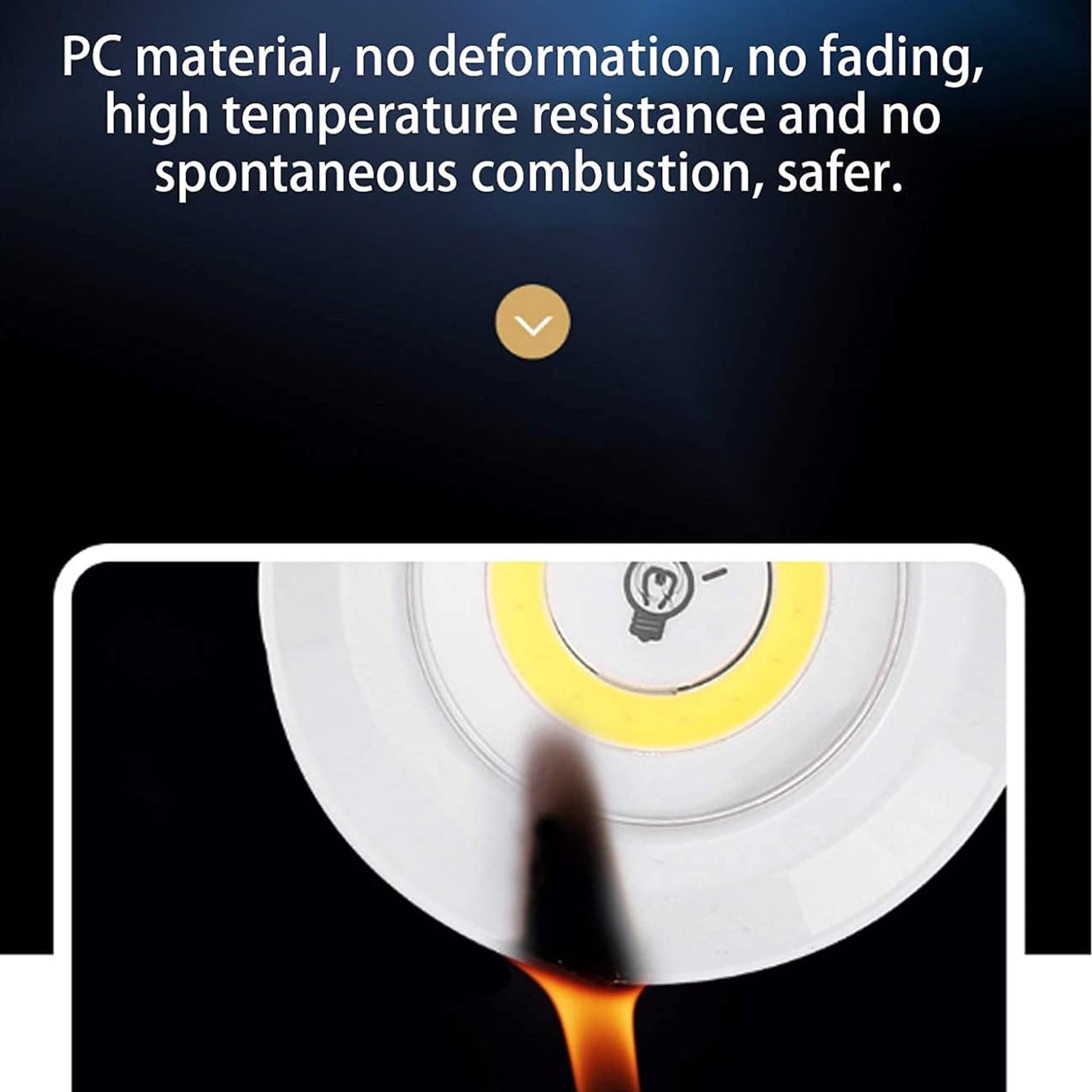 3-Pack LED COB Night Light with Remote Control-KYAMSTORE