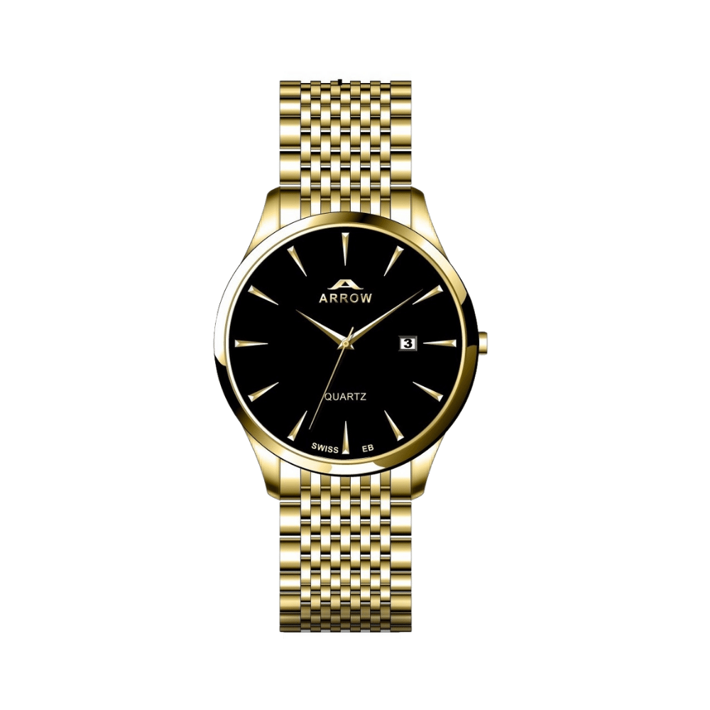 Arrow Men’s Analog Display | Stainless Steel Strap | With Color Variations (5901)-KYAMSTORE