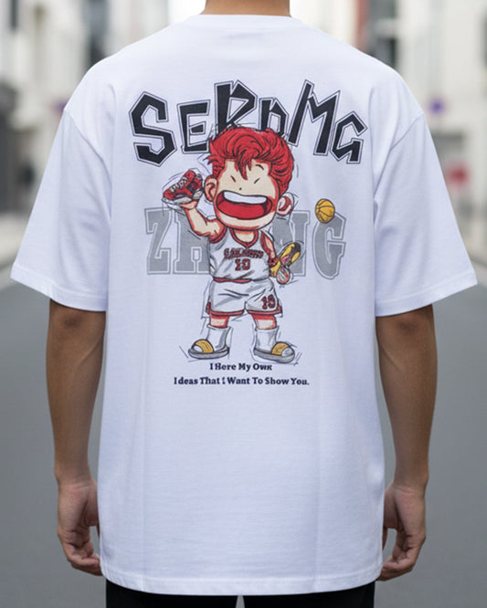 Stylish Custom Printed T-Shirt - (Oversized)