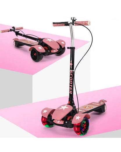 Kids Scooter, For 3 to 12 years old, Manual scooter with three wheels