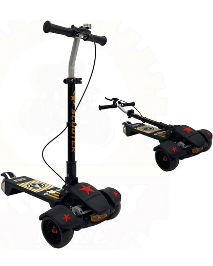 Kids Scooter, For 3 to 12 years old, Manual scooter with three wheels