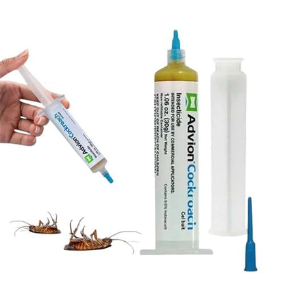 Original Advions Cockroach Gel Bait, Professional Insecticide, 30 g Syringe-KYAMSTORE