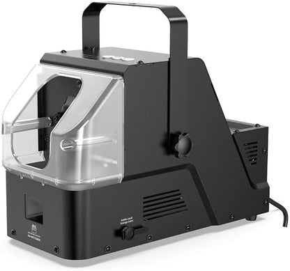 Fog Bubble Machine 450W with Timer Settings and Wireless Remote Control for Indoor Outdoor Birthday - Wedding - Christmas Party and Halloween