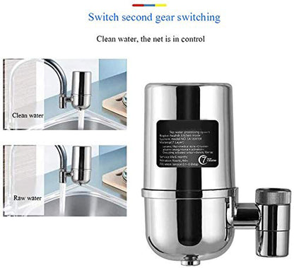 Water Filter Stainless-Steel Reduce Chlorine High Water Flow Faucet  | Delivery: 2 to 3 business days | Limited stocks available | Hurry before Sold Out