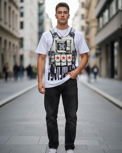 Stylish Custom Printed T-Shirt - Bold Graphic Streetwear Tee