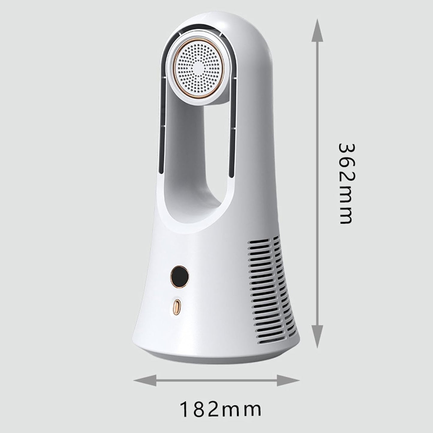 مروحة مكتبية لنشر الروائح العطرية | مروحة كهربائية هادئة قابلة لإعادة الشحن بدون شفرات 