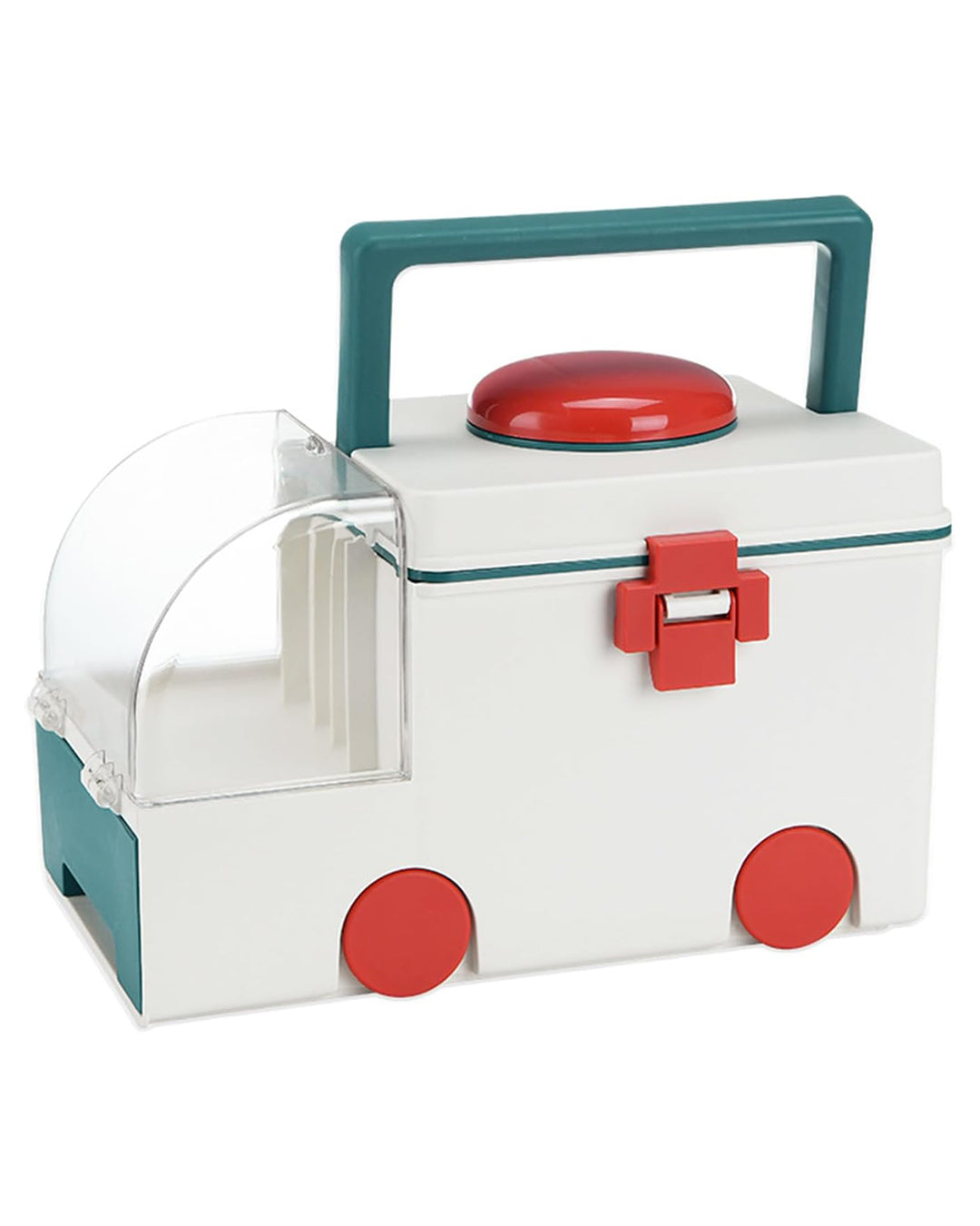 First Aid Kit Medical Storage Box, Family First Aid Box with Removable Pill Case